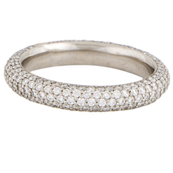PLATINUM 1.50CTW DIAMOND ETERNITY BAND RING